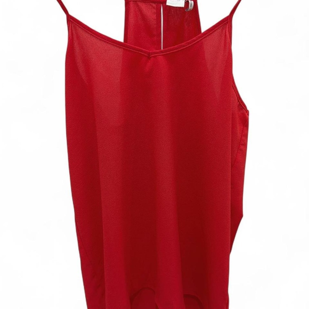 Red Paper Crane tank top, size small - Picture 2 of 4